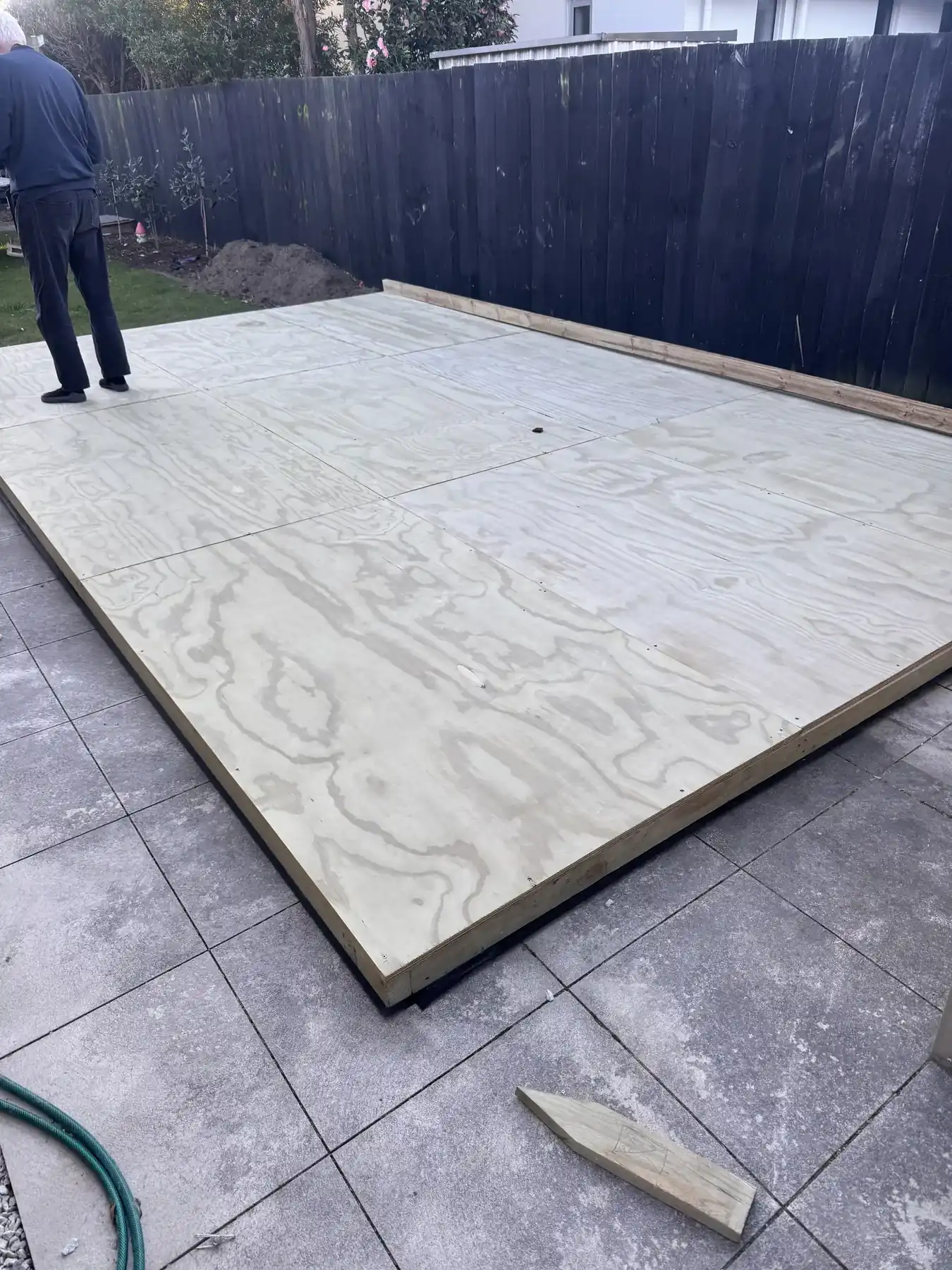 Deck subfloor framing built for outdoor living in Christchurch