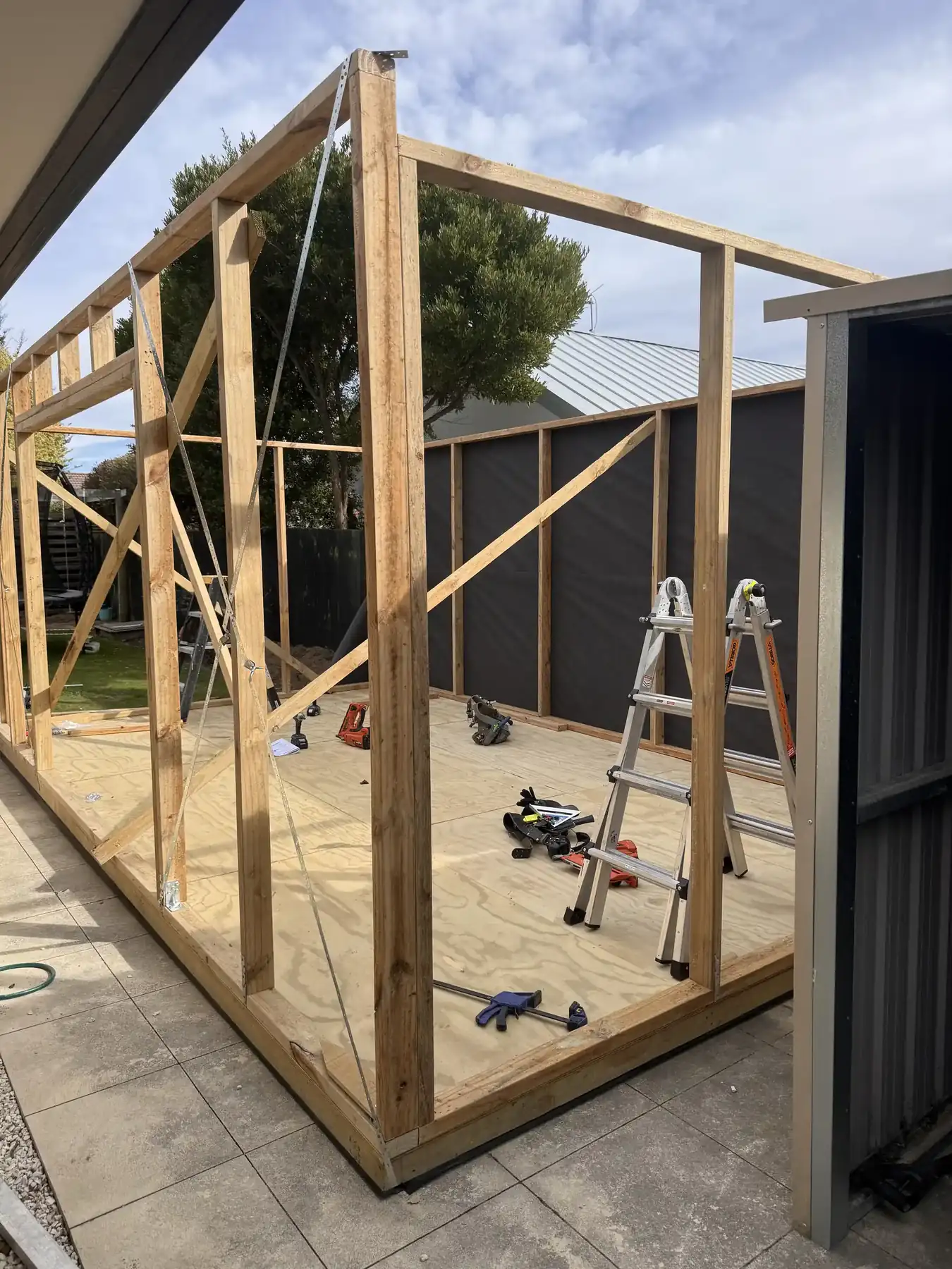 Sleepout build project in Christchurch