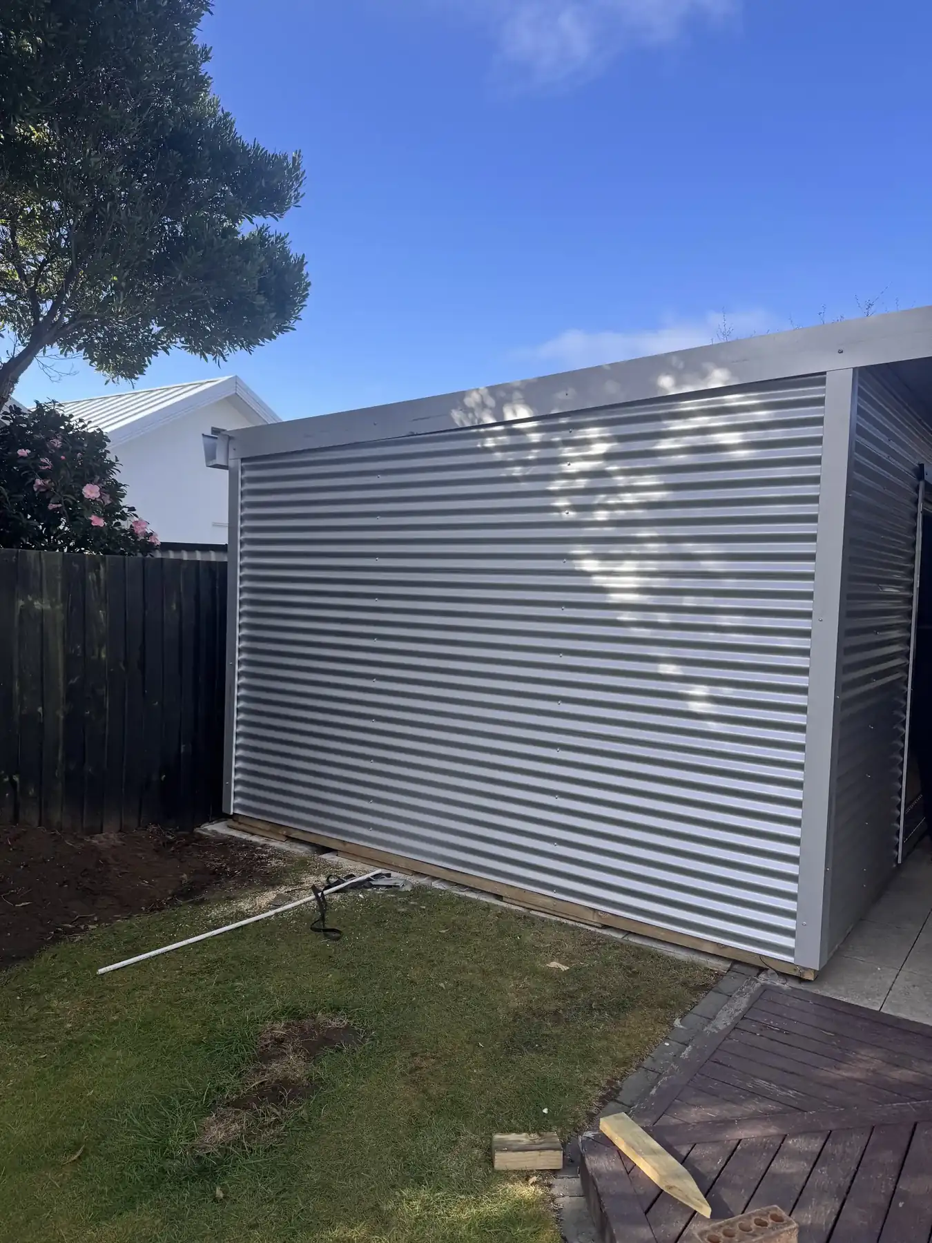Sleepout build progress in Christchurch