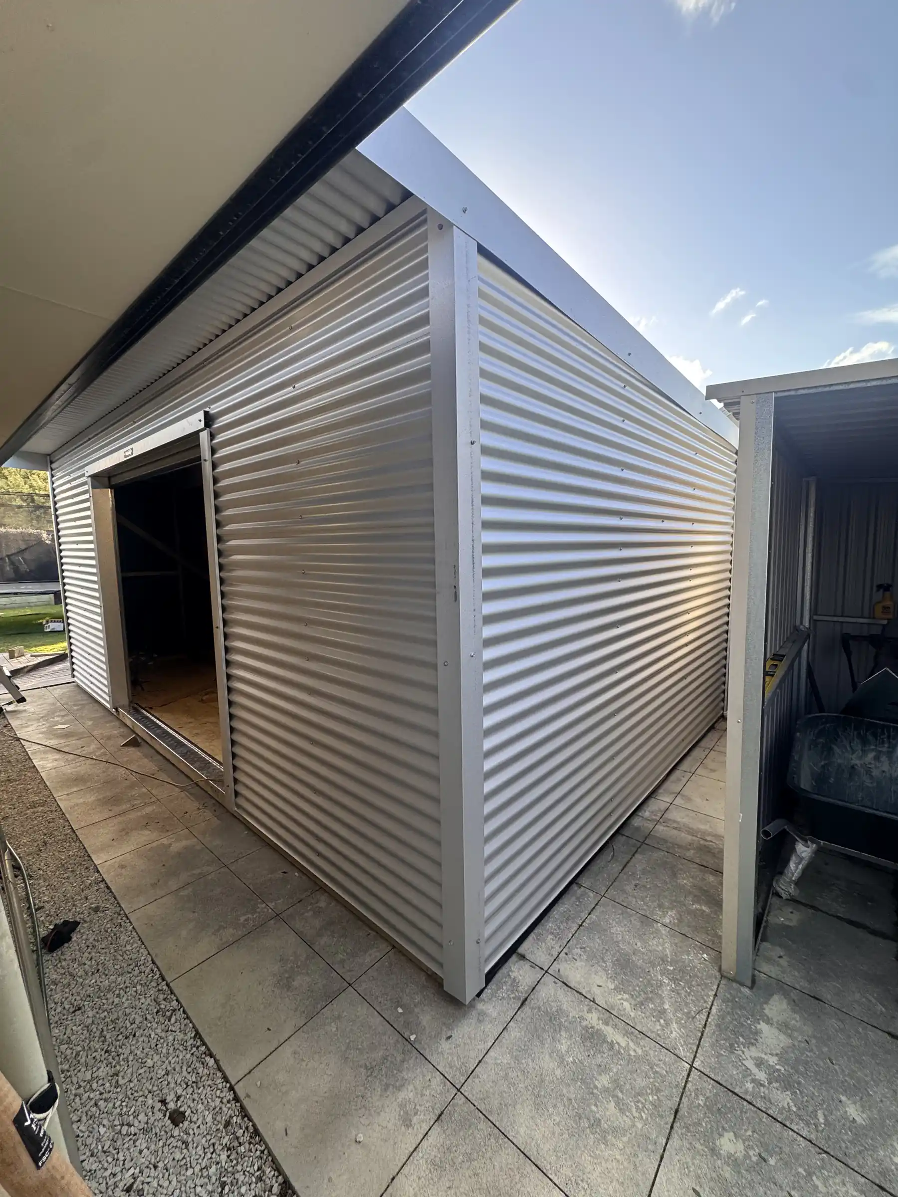 Sleepout build exterior in Christchurch